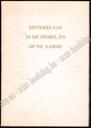 Picture of Sinter-Klaas in de hemel en op de aarde. Sinterklaas