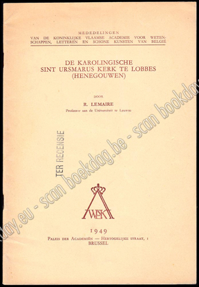 Picture of De Karolingische Sint Ursmarus kerk te Lobbes (Henegouwen)