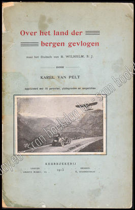 Picture of Over het Land der Bergen gevlogen
