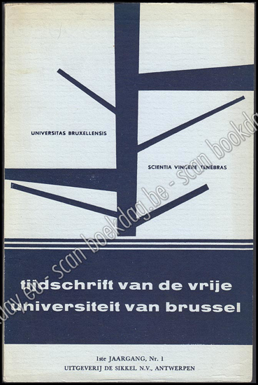 Picture of Tijdschrift van de Vrije Universiteit van Brussel. Jrg 1, Nr. 1, [1957]