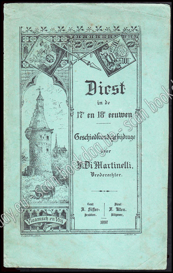 Image de Diest in de 17e en 18e eeuwen. Geschiedkundige bijdrage. 1897