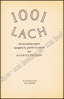 Picture of 1001 lach. Omslag Dick Bruna