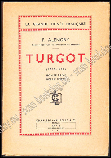 Picture of Turgot (1727-1781). Homme privé, homme d'état