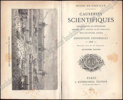 Image de Causeries scientifiques. Découvertes et inventions, progrès de la science et de l'industrie. Dix-huitième année. Exposition Universelle, 1878