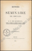 Image de Histoire du séminaire de Bruges. Tome I & tome II (complet)