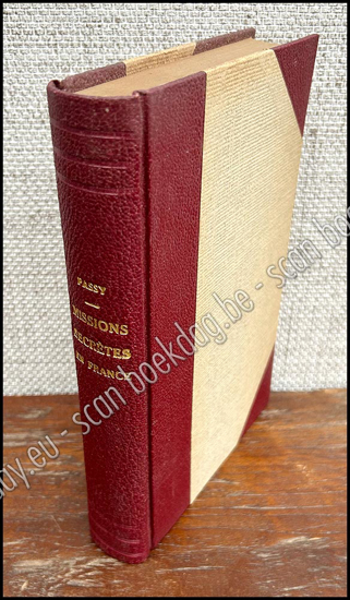 Picture of Missions secrètes en France. (Novembre 1942 - Juin 1943). Souvenirs du B.C.R.A.