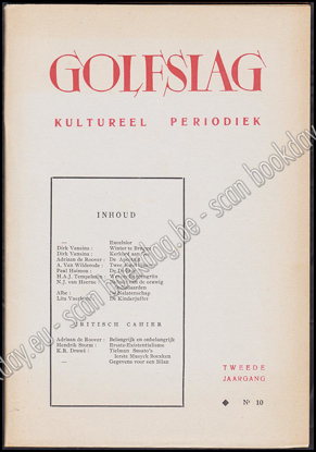 Afbeeldingen van Golfslag. Jg. 2, nr. 10. 1948
