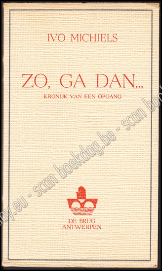 Picture of Zo, ga dan…kronijk van een opgang