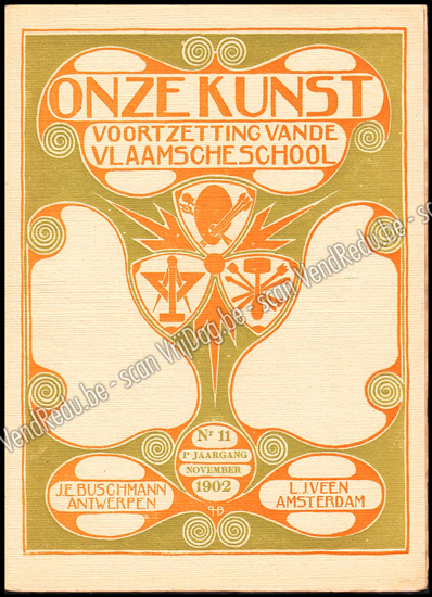 Afbeeldingen van Onze Kunst. Jg. 1, nr. 11. November 1902