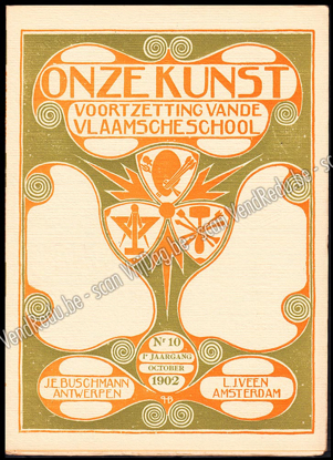 Afbeeldingen van Onze Kunst. Jg. 1, nr. 10. October 1902