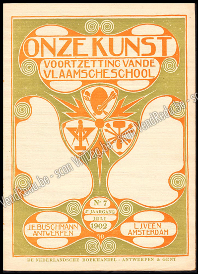 Afbeeldingen van Onze Kunst. Jg. 1, nr. 7. Juli 1902