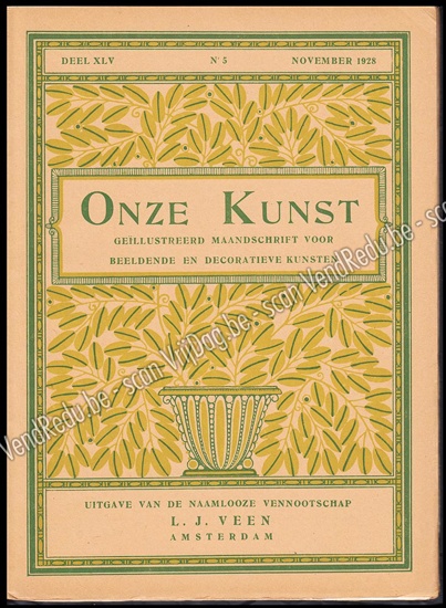 Picture of Onze Kunst. Jg. 24, nr. 5. November 1928
