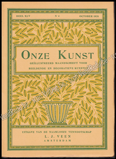 Picture of Onze Kunst. Jg. 24, nr. 4. October 1928