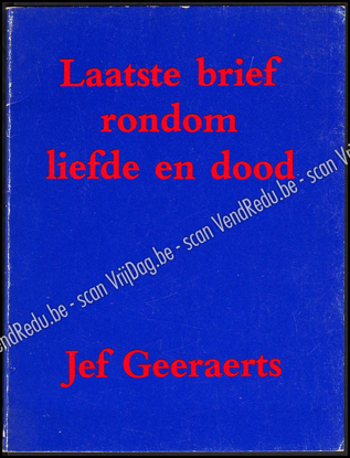 Afbeeldingen van Laatste brief rondom liefde en dood. Gericht aan Eleonore Vigenon. Gesigneerd