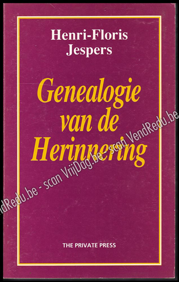 Afbeeldingen van Genealogie van de Herinnering. Signed