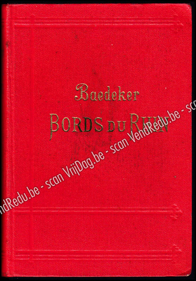 Picture of Baedeker: Les Bords Du Rhin, La Forêt-noire, Les Vosges. Manuel Du Voyageur Par Karl Bædeker