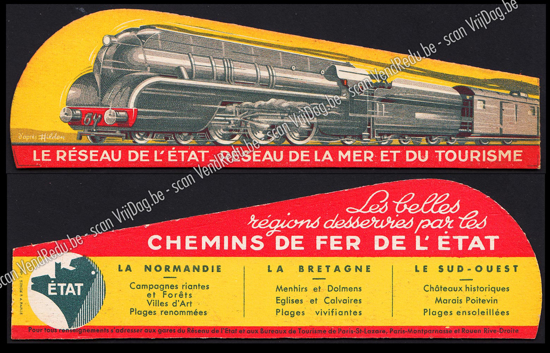 Image de Les belles régions desservies par les Chemins de Fer de l' État