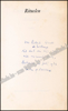 Afbeeldingen van Rituelen. Signed