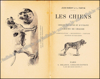 Image de Les chiens : chiens de luxe et d'utilité, chiens de chasse, nomenclature, description, élevage, hygiène et maladies