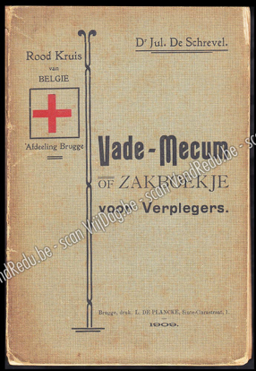 Image de Vade-Mecum of zakboekje voor Verplegers. Rood Kruis van België