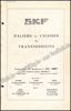 Picture of SKF Paliers et Chaises de Transmissions