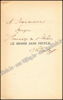 Afbeeldingen van Le Messie sans peuple. Signé