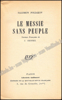 Afbeeldingen van Le Messie sans peuple. Signé