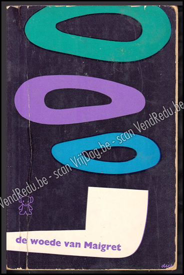 Image de De woede van Maigret. Omslag Dick Bruna