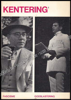 Image de Kentering. Jg. 8, nr. 1. December 1966-Januari 1967. Fascisme Godslastering