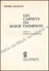 Picture of Les carnets du major Thompson. Couverture Fred Garrels