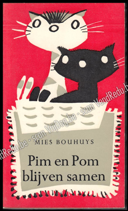 Afbeeldingen van Pim en Pom blijven samen. Illustratie Fiep Westendorp. 1ste druk