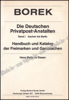 Picture of Die deutschen Privatpost-Anstalten: Handbuch und Katalog der Freimarken und Ganzsachen. Band I, Aachen bis Berlin