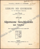 Picture of Atlas der Algemeene Geschiedenis met tabellen