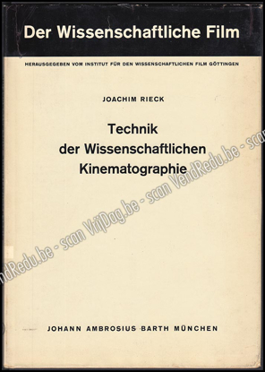 Picture of Technik der wissenschaftlichen Kinematographie