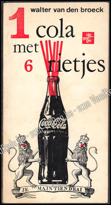 Image de 1 cola met 6 rietjes, anti-Hollandermoppen. 1ste druk