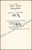 Afbeeldingen van Dylan Thomas, zestien gedichten. Dylan Thomas, sixteen poems