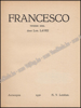 Afbeeldingen van Francesco. 2 delen compleet