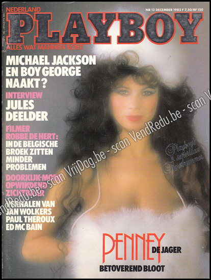 Image de Playboy Nederland. Alles wat mannen boeit. Nr. 12, december 1985. Playboy's superluxe Kerstnummer