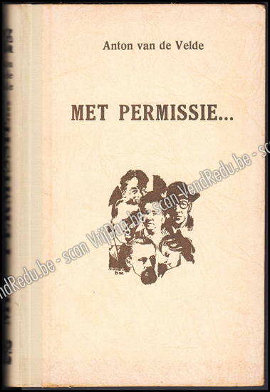 Picture of Met permissie... . met ex-libris van Jozef Cantré en handtekening van de auteur