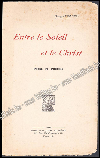 Image de Entre le Soleil et le Christ (Prose et Poèmes)