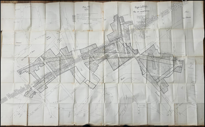 Afbeeldingen van Projet Zollikofer. Plan des expropriations. Plan N° 3 Légende. (Zollikofer-De Vigneplan Gent). 1882–1883.