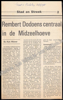 Image de Rembert Dodoens uit het CruijdeBoeck - Genealogie en Historiek. Speciale editie september 1985.