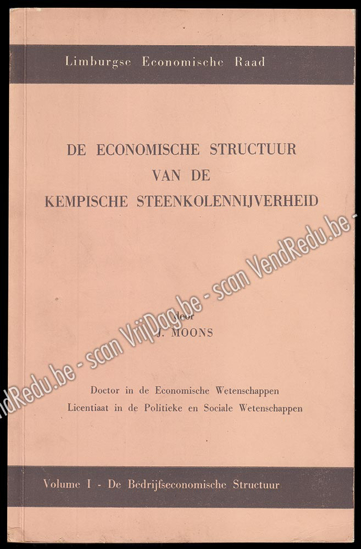 Picture of De economische structuur van de Kempische steenkolennijverheid (2 Vols. Complete, 1957)